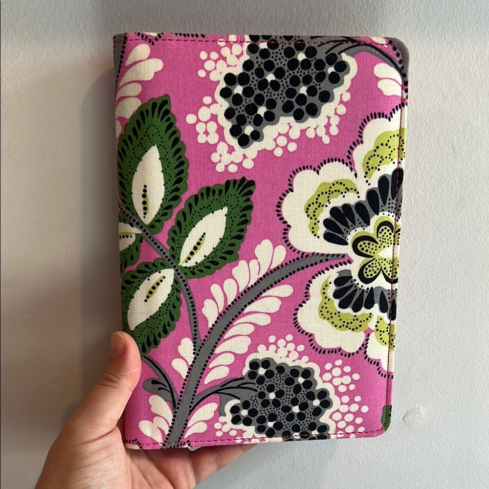 Floral Pink and Green Vera Bradley Kindle Cover